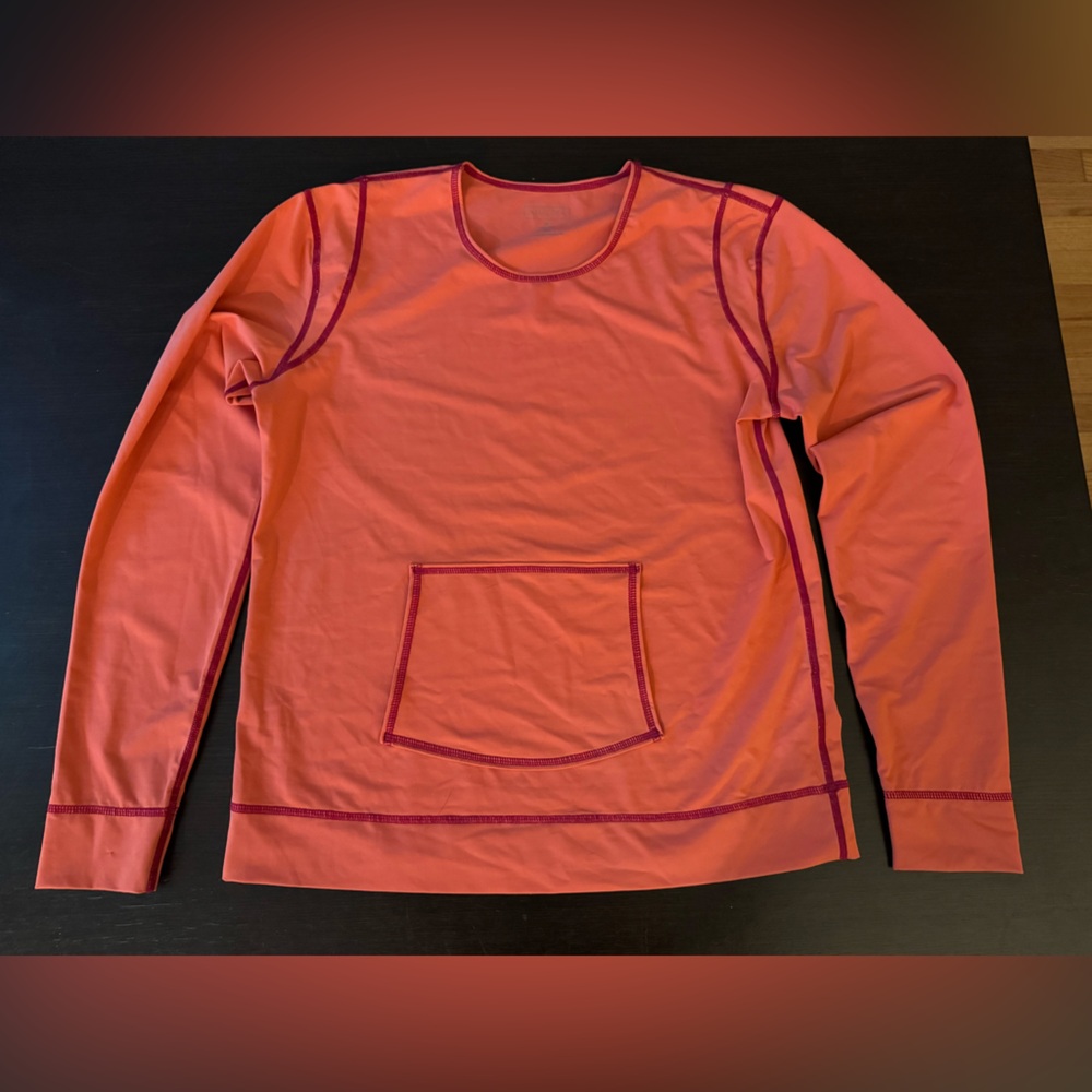 Athleta Vibrant Orange Top